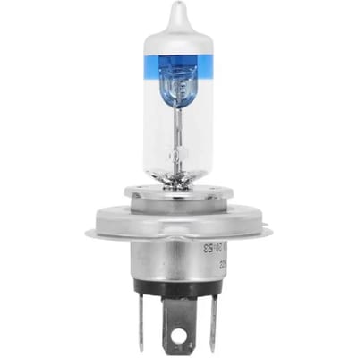 Ampoule halogène H4 ultra plus blanche +90% 4200°K 12V 55W P43t Flosser pour moto