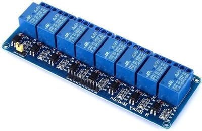 8-Kanaals Relaismodule 5V voor Raspberry Pi en Arduino - DC 5V 230V Schakelmodule met Opto-isolatie voor MCU en DSP toepassingen