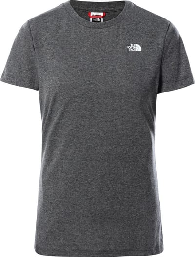 The North Face Dames sportshirt Dames T-shirt met print, kort mouwloos TNF Heather 112608