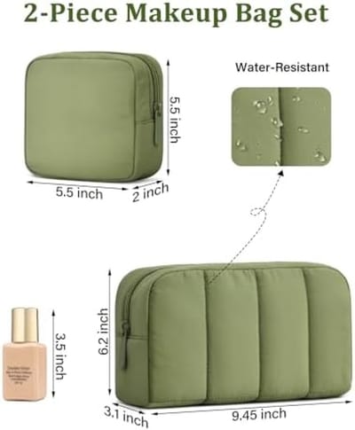 3-delige reistoilettas set voor dames, waterdicht en ruim ontwerp