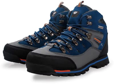 Wandelschoenen - Hiking schoenen - Berg schoenen - Hoogmodel - Wandelschoenen heren - Blauw - Maat 40