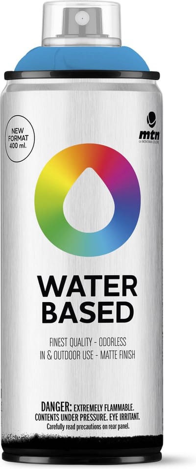 MTN Water Based Spuitbus - verf op waterbasis - RV-69 Dream Blue - 400ml