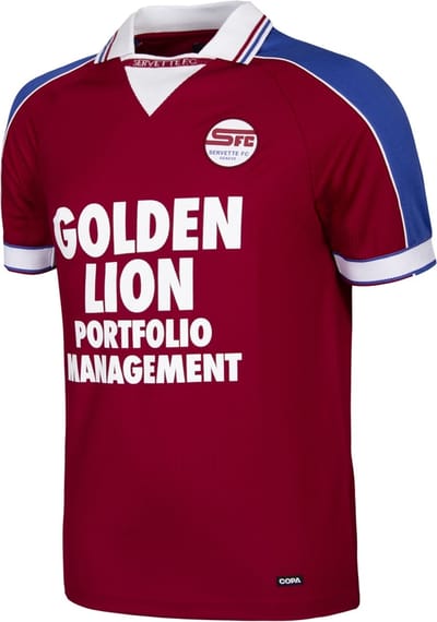 COPA - Servette FC 1998/99 Retro Voetbalshirt - Heren - Rood - L