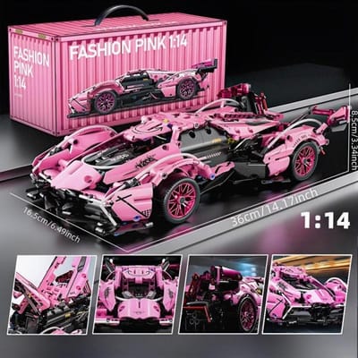 Hoogwaardige kwaliteit 1:14 Hoge Kwaliteit Schaal Hoge Kwaliteit Hypercar Bouwpakket Hoge Kwaliteit Bouw Collectie kit Zelfmontage Hoge Kwaliteit no box