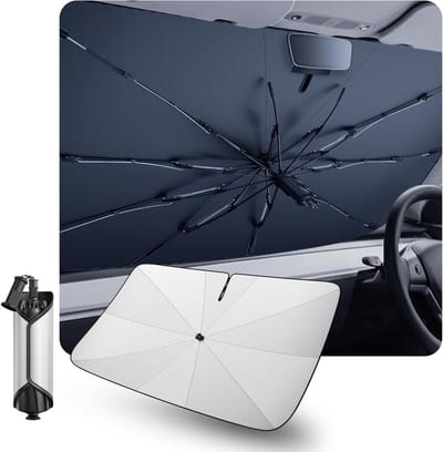Zonwering Upgrade voor Kia Stonic 2018-2026, Perfecte Afdekking voor Voorruit en Zonneklep Accessoires