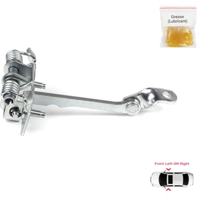 BDP748 Charnière de Porte Avant Gauche OU Droite Butée Sangle de Maintien Limiteur pour Renault Kangoo MK1 X76 FC/KC 1997-2010, Espace MK2 J63 1991-1996 7700303548