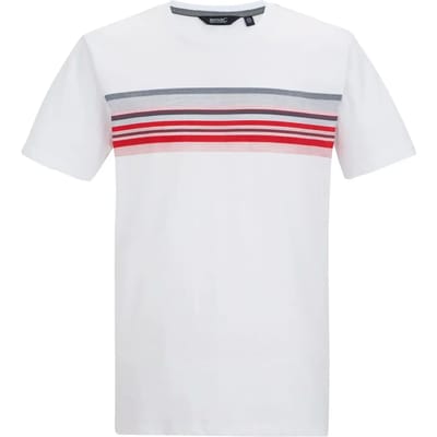 Rendro heren T-shirt met korte mouwen en grafische print