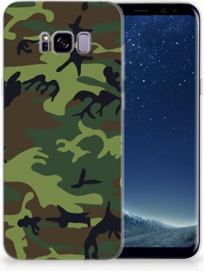 Samsung Galaxy S8 Plus TPU bumper Army Dark