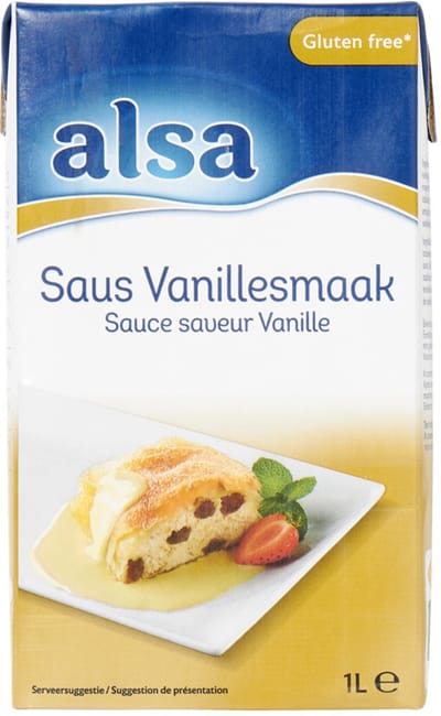 alsa Saus Vanillesmaak 1 liter