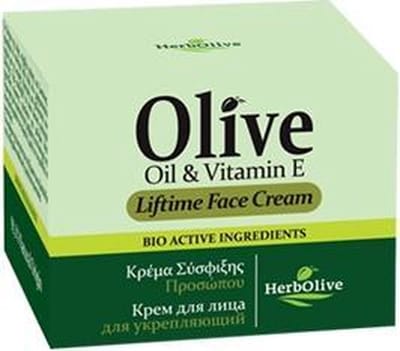 HerbOlive Gezicht creme Liftime *Olijfolie & Vitamine E* 50ml