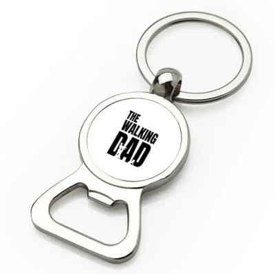 Akyol - the walking dad flesopener - Quotes - je vader - zombie vader - vader cadeautjes - vaderdag - verjaardagscadeau - verjaardag - cadeau - geschenk - kado - gift - vader artikelen - 9 bij 3 cm