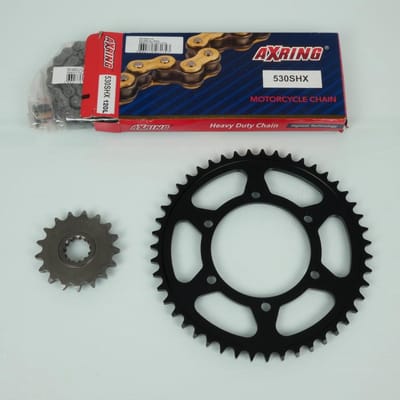 Kit chaîne Axring pour Moto Yamaha 1000 Yzf R1 Sp 2010 Neuf