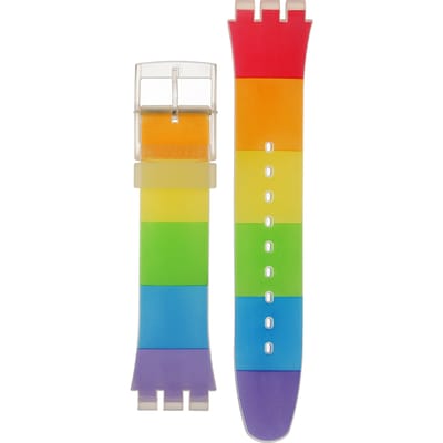 Swatch Plastic - Originals Large (41mm) SUO/SO29/SO32 ASUOK148 SUOK148 #MagicSummer Horlogeband