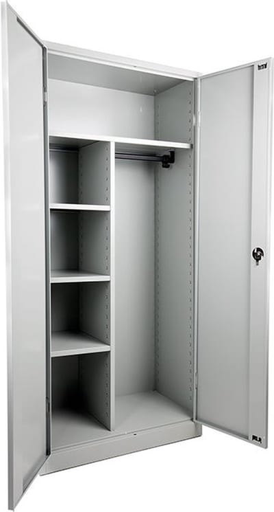 Industriële locker werkplaatskast of garderobekast 195x92x50cm Antraciet