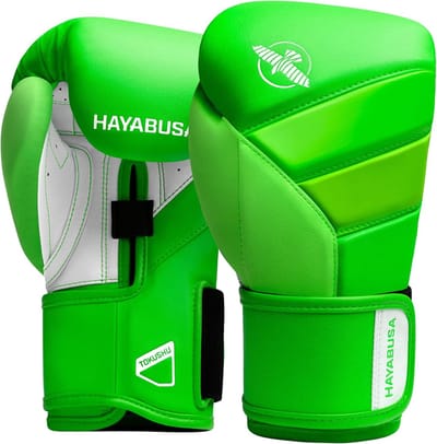 Hayabusa T3 Neon Bokshandschoenen - Neon Groen 14 oz