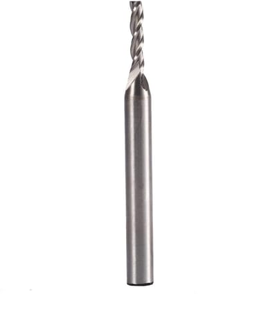 Dailygoody - Freesfrees CNC-bit - 3 mm diameter - Sterke duurzame frees - Geschikt voor precisiewerk - Verlengde insnijding