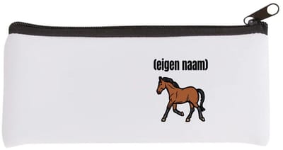 Akyol - rennend paard met eigen naam Etui - Paarden - dieren liefhebber - iemand die houdt van paarden - verjaardag - cadeau - kado - geschenk - 20 bij 9 cm