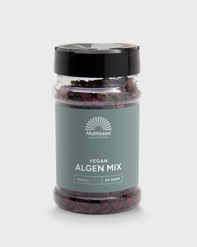 Mattisson - Absolute Algenmix - Dulse, Nori en Ulva Algen Vlokken - 60 Gram