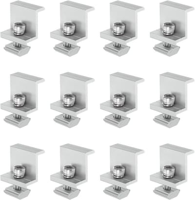 14 stuks Z-beugels voor montage zonnepanelen 35 mm