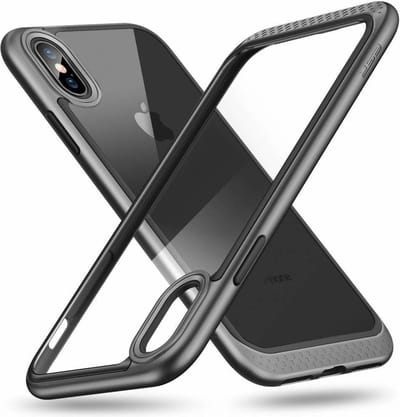 ESR iPhone 7 Plus bumper met transparant achterkant zwart