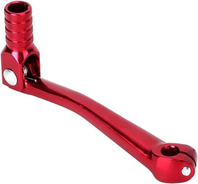 Motorfiets Schakelhendel - Versnellingspook Motor - Motor Modificatie - CNC Aluminium - 150mm Lengte - Rood Blauw