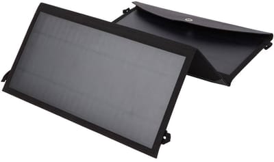 Re-Load power zonnepaneel 3 opvouwbare zonnepanelen met usb-a en usb-C poort waterbestendig - ideaal voor op reis of tijdens kamperen, geschikt voor het opladen van mobiele apparaten