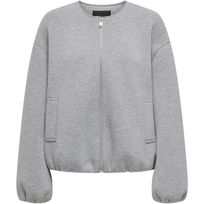 Regular Fit sweatjack met viscose-aandeel model 'ELLIE'