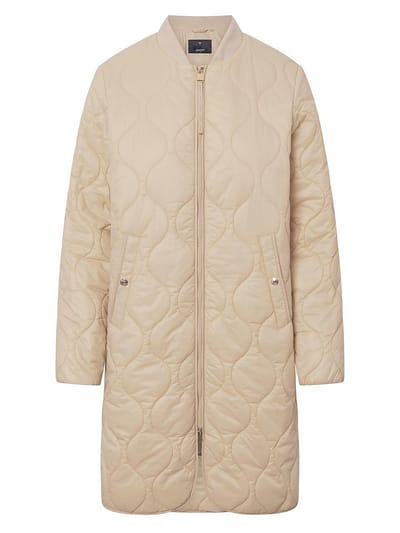 Lange, gewatteerde jas Van Joop! beige