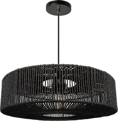 Toolight App1484-1C Plafonnière Zwart 40X40X12,5Cm