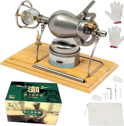 Popcorn Maker - Maïs Popper - Snacks Maken - Roestvrij Staal - 520ml Capaciteit - Zilver