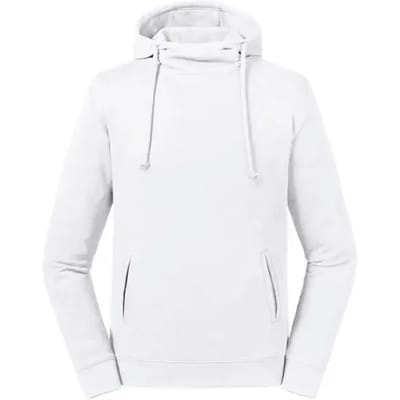 Pure Organic Hoodie met capuchon 'Russell' White - 3XL