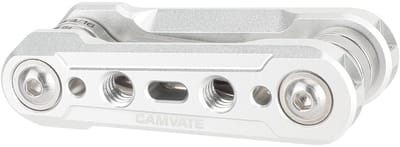 Dailygoods- Schroevendraaier 6-in-1 - Opvouwbaar - Multitool - Aluminium/Roestvrij Staal - Voor Fotografie/Videografie - Lichtgewicht 66 g