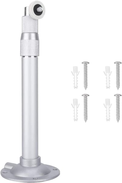 Projector Beugel - Plafondbevestiging Beamer - Thuisbioscoop Opzetten - 360 Graden Draaibaar - 36-60cm Verstelbaar - Zilver
