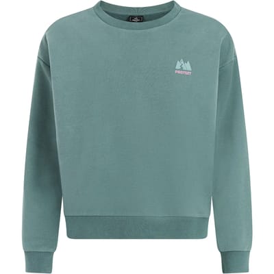 Protest PRTCover - Sweatshirt Dames - Normale pasvorm - Ronde hals - Lange mouwen - Groen