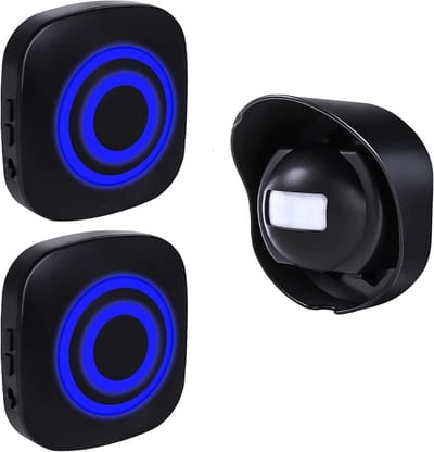 Draadloos Bewegingsmelder Alarmset met Plug-in Ontvanger en PIR Sensor