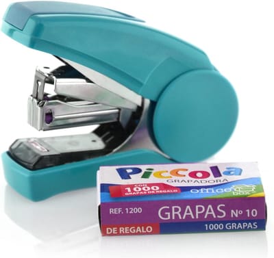 Kantoor nietmachine - Kleine nietmachine - Papier nieten - 50% minder inspanning - 75 x 63 cm - Groen