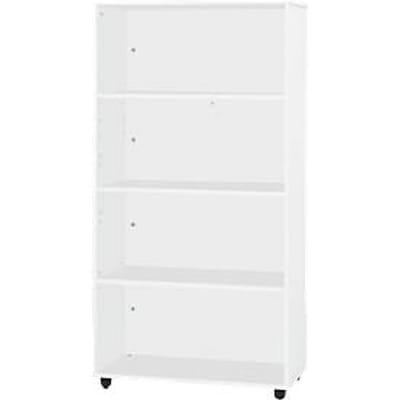 Schäfer Shop Select LOGIN stellingkast, 4 dossierhoogtes, B 800 x D 420 x H 1514 mm, wit