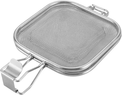 Sandwich Baknet - Broodjes Grill Net - Broodjes Maken - Gelijkmatige Verwarming - Zoals Afgebeeld - Zilver