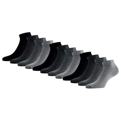 Morethansocks - Sokken - Unisex - Biologisch katoen - 12 Pack - Maat 35 t/m 46 - Sokken heren - Sokken dames - Naadloos