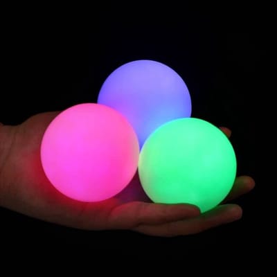 Jongleerballen Set - Glow in Dark - Avond entertainment - Oplaadbaar via USB - 6 cm diameter