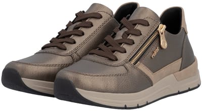 Rieker Sneakers - Dames - Goud - Maat:37