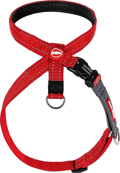 EzyDog Crosscheck Honden Tuigje - Harnas voor Honden - XS - Rood