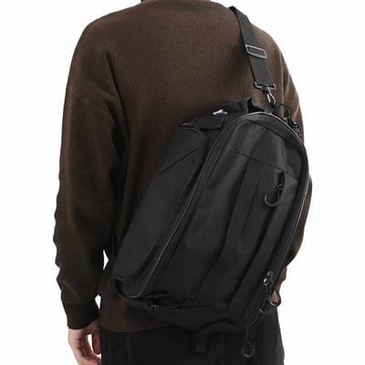 vidaXL - Fietstas - Zwart - 38 - x - 21 - x - 16 - cm - Polyester