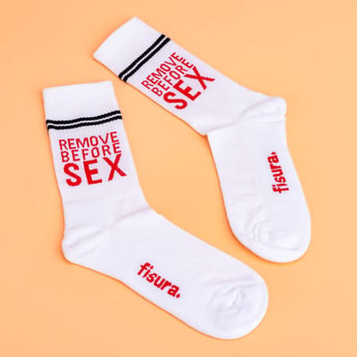 Fisura Remove Before Sex Sokken