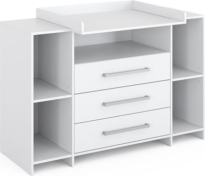 Vicco Oskar Commode – 143 x 100 cm XL met laden Wit