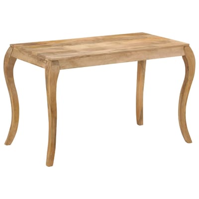 vidaXL - Eettafel - 118x60x76 - cm - massief - mangohout