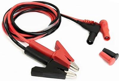 Multimeter Test Kabel - Meetkabel Set - Elektrische Metingen - Geharde Sonde Tip - 90cm Lengte - Rood Zwart