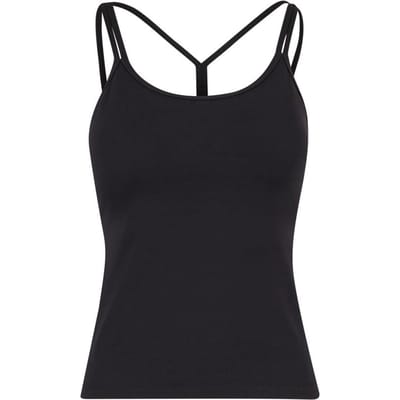 Urban Classics Ladies Sports Top Top zwart L Polyamide Dames - Basics, sport, Yoga