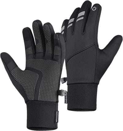 Waterdichte geïsoleerde herenhandschoenen voor de winter | Anti Slip Touchscreen | Warm en koelbestendig | Skiën, klimmen, buitensporten