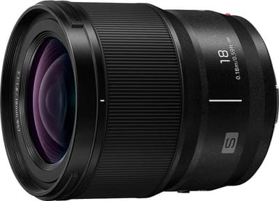 Panasonic Lumix S Lens 18mm F/1.8
